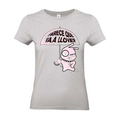 Camiseta mujer Pignoise parece que va al llover