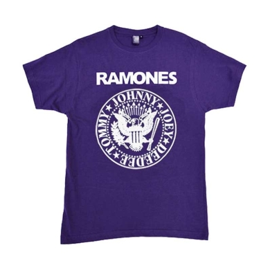 Camiseta Ramones Morada