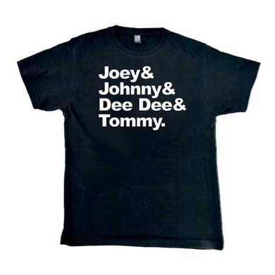 Camiseta Ramones Nombres Camiseta Ramones Nombres