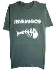 Camiseta Los enemigos Raspa Kaki Camiseta Los enemigos Raspa Kaki