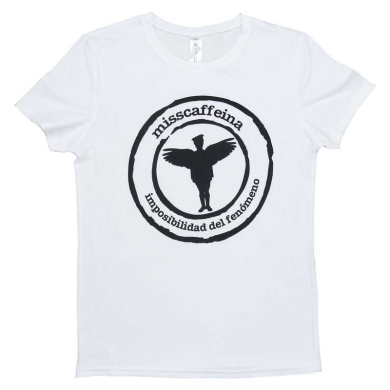 Camiseta mujer Miss Caffeina Imposibilidad Camiseta mujer Miss Caffeina Imposibilidad