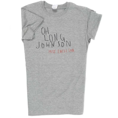 Camisetas Miss Caffeina Gris Camisetas Miss Caffeina Gris