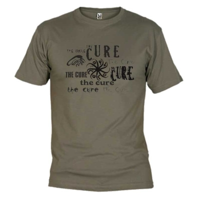 Camiseta The Cure Logos Kaki