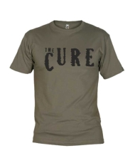 Camiseta The Cure Letrero Kaki