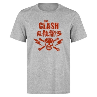 Camiseta The Clash Japan gris