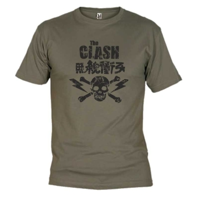 Camiseta The Clash Japan Kaki
