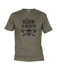 Camiseta The Clash Japan Kaki