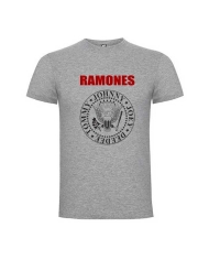Camiseta Ramones Gris