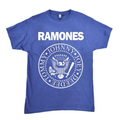 Camiseta Ramones Azul