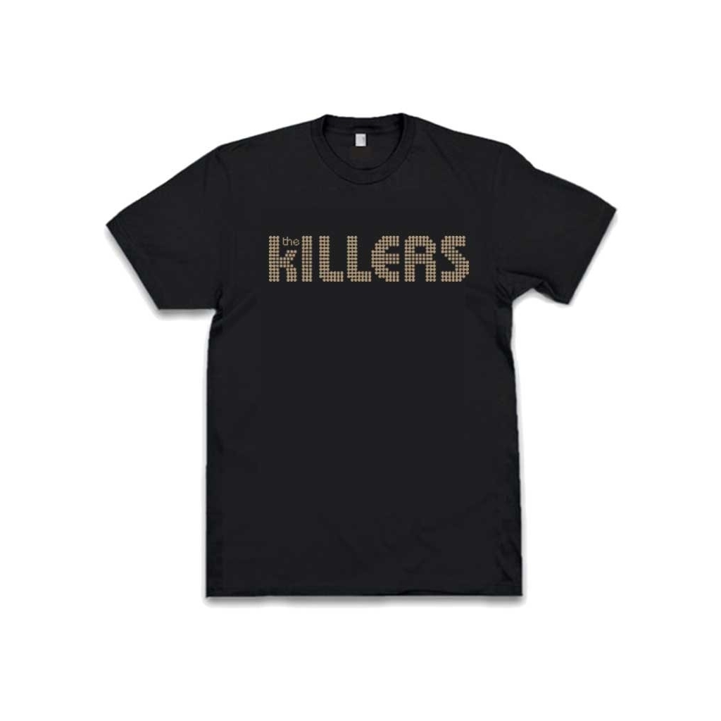 Camiseta negra The killers Logo