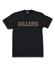 Camiseta negra The killers Logo