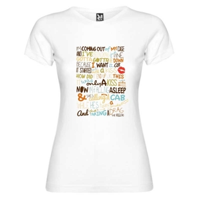 Camiseta The killers mrs brightside